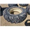 Image 2 : 2- 20.8x38 Tractor Tires (duals) - Off A JD 4010