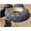 Image 4 : 2- 20.8x38 Tractor Tires (duals) - Off A JD 4010