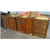 Image 6 : lot of 8 cupboards