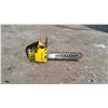 Image 2 : McCulloch 12" yellow chainsaw