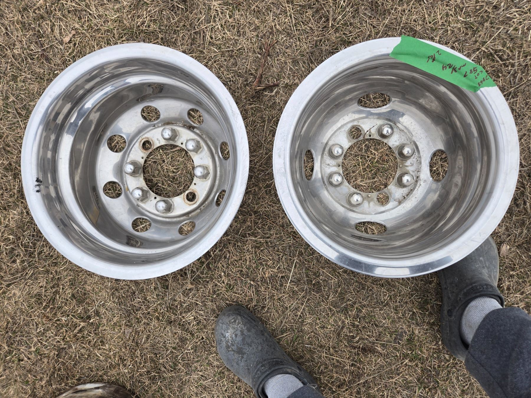 Dually Rear Wheel Liners 2 Dually Wheel Liners Assorted - Schmalz Auctions