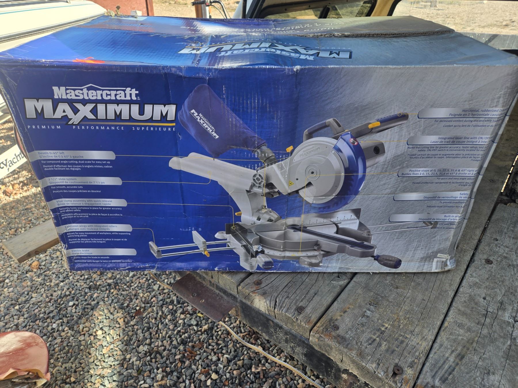 Mastercraft maximum compound mitre saw- never used- new in box ...