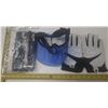 Image 2 : Face Shield, (1) Paor of Gloves (New), and Face Shield Scarf (New).