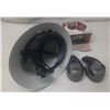 Image 5 : MSA Safetyn Helmet and Ear Protectors (New)