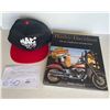 Image 1 : Harley davidson book, MAC hat