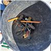Image 2 : Lot of tools in a black bucket