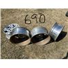 Image 2 : 4 six hole alum chevy rims