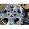 Image 4 : 4 six hole alum chevy rims