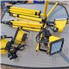 Image 2 : lot of flood lights with stands
