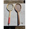 Image 1 : Vintage Wooden Rackets