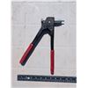 Image 2 : Assortment of tools ( Hammer Wrench Endcutting pliers, Rivet Gun)