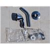 Image 5 : Moen Adler Shower only Faucet/ Eva 2 Handle wide spread lavatory faucet w/ waste