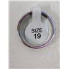 Image 2 : Stainless Steel ring size 19