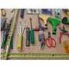 Image 3 : Lot of Garden Tools and Water Hose Spray Nozzles.
