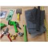Image 6 : Lot of Garden Tools and Water Hose Spray Nozzles.