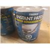 Image 2 : (2) Container of Instant Patch Roof Repair. (One Sealed and One Half Filled)