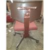 Image 3 : Red Office Chair with wheels. (Height 29")