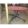 Image 4 : Red Office Chair with wheels. (Height 29")