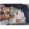 Image 7 : Vintage Tool  Box with Vintage Adult Magazines Inside. (Hustler, Penthouse, Etc.)