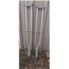 Image 1 : Pair of Crutches. (Height 56 Inch)