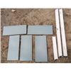Image 1 : (5)Grey Shelving (42"x18") Complete Frames for door or closet (84"x5") (36"x5")