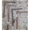 Image 1 : (4) Rusted steel squares
