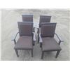 Image 1 : Lot of (4) Uparter Chairs. (Height 36 Inch) (Conditon may very for each lot)