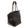 Image 3 : Chanel Black Caviar Leather CC Chain Tote Bag