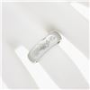 Image 3 : Tiffany & Co. Platinum 5.85mm Wide Signature Polished Domed Wedding Band Ring