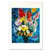 Le Bouquet Illuminant Le Ciel by Chagall (1887-1985)