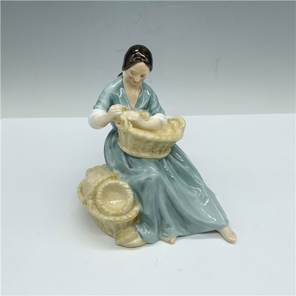Royal Doulton Bone China Figurine, Basket Weaver HN2245