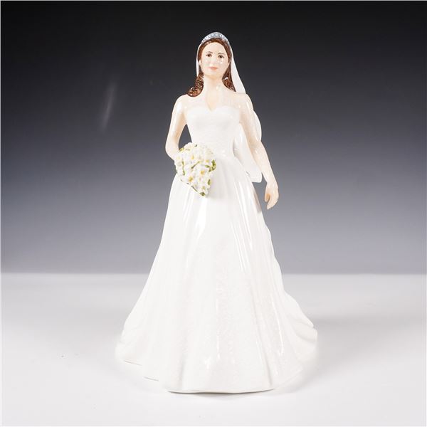 Royal Doulton Figurine HN5559 Catherine, Royal Wedding Day