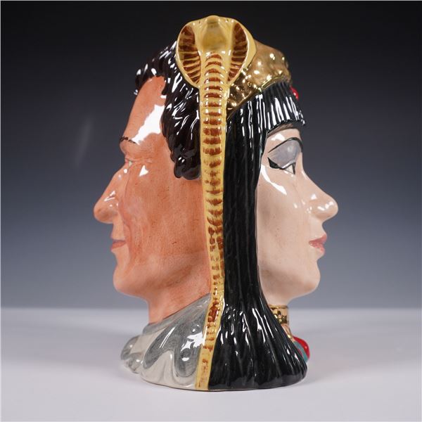 Royal Doulton Large Character Jug, Antony and Cleopatra D6728