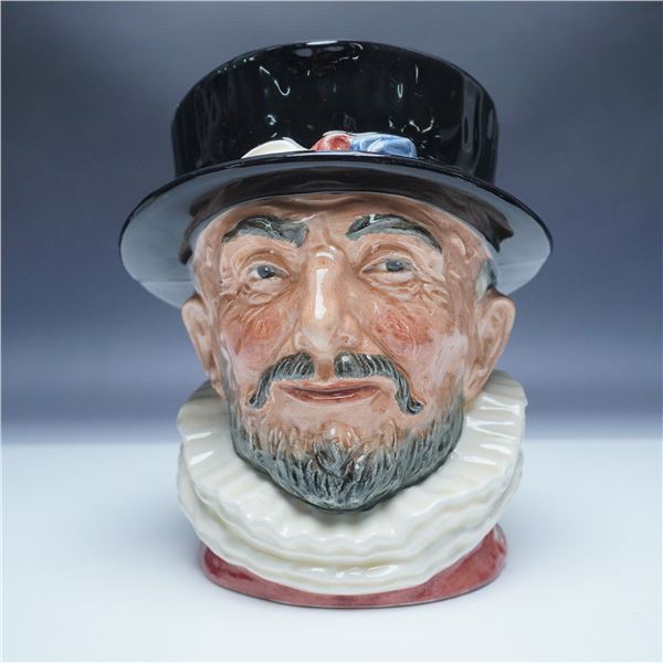 Royal Doulton Large Character Jug, Beefeater D6206 Stoke on Trent Jubilee