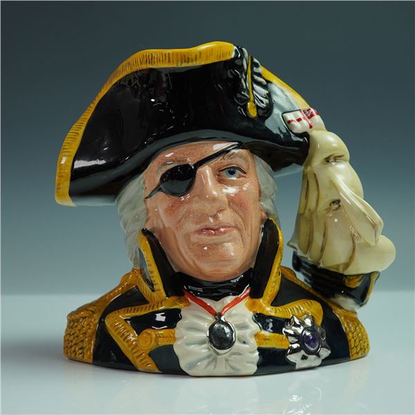 Royal Doulton Character Jug D6932 Vice-Admiral Lord Nelson with COA