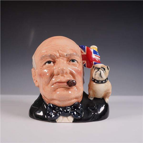 Royal Doulton Character Jug, Winston Churchill D6907