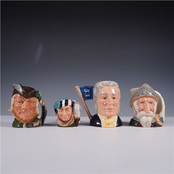 4pc Royal Doulton Character Jugs