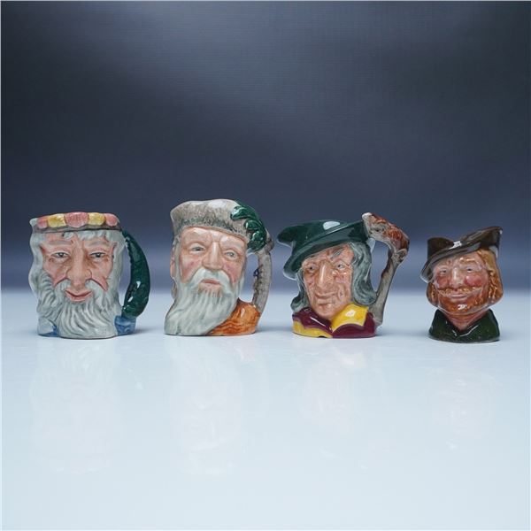 4pc Royal Doulton Character Jugs Set