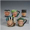 Image 1 : 5pc Royal Doulton Character Jug Grouping