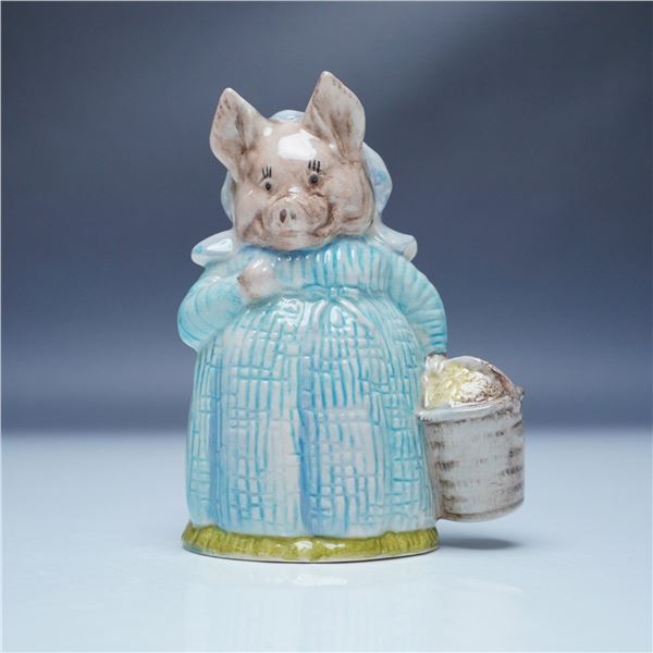 Aunt Pettitoes Figurine, Royal Albert Beatrix Potter Coll.