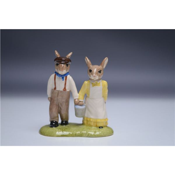 Royal Doulton Bunnykins Figurine, Jack and Jill DB222