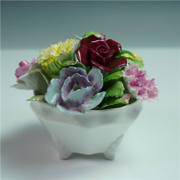 Royal Doulton Bone China Flower Arrangement in Planter
