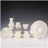 Image 1 : 7pc Belleek Shamrock and Ribbon Tableware