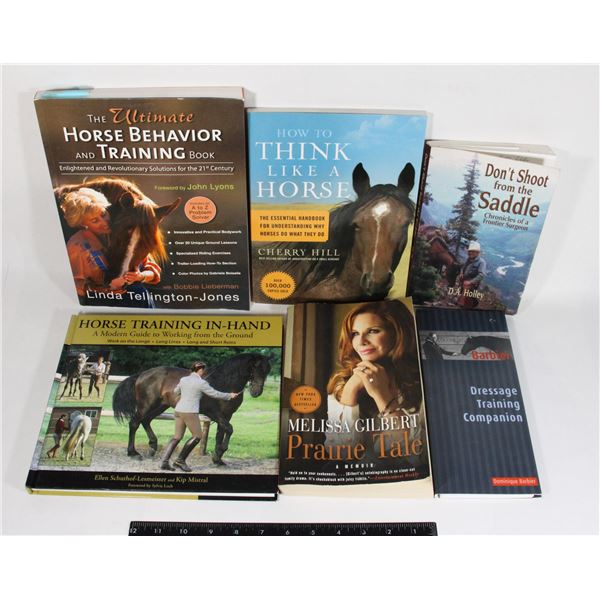 LARGE BUNDLE OF WESTERN THEMED BOOKS, INCLUDING
