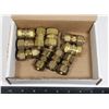 Image 1 : LOT OF 10 - PEX COMPRESSION COUPLINGS