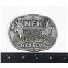 Image 1 : NFR 25TH ANNIV HESSTON COLLECTOR BUCKLE