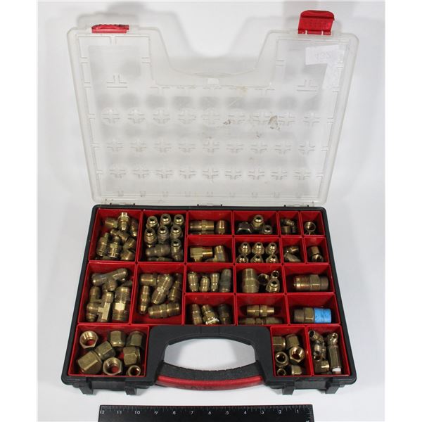 BRASS FLAIR FITTINGS IN ORGANIZER