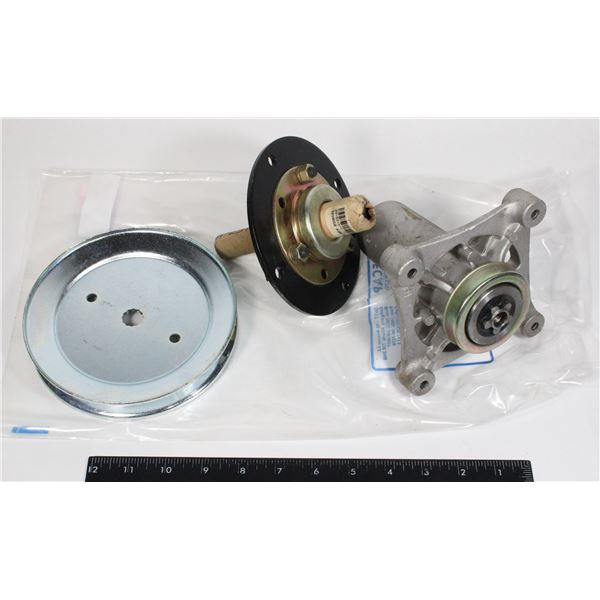 NEW SPINDEL ASSEMBLIES AND PULLEY