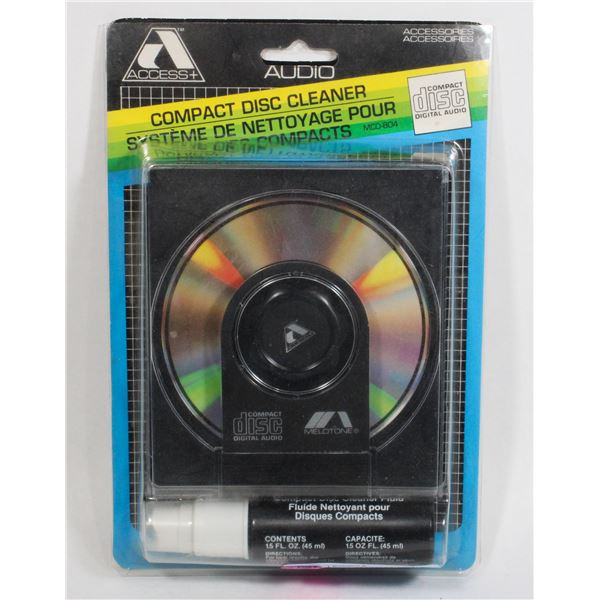 NEW OLD STOCK AUDIO COMPACT DISC CLEANER