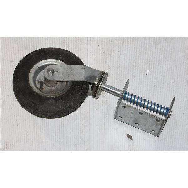 LARGE HEAVY DUTY GATE WHEEL, PNEUMATIC TIRE